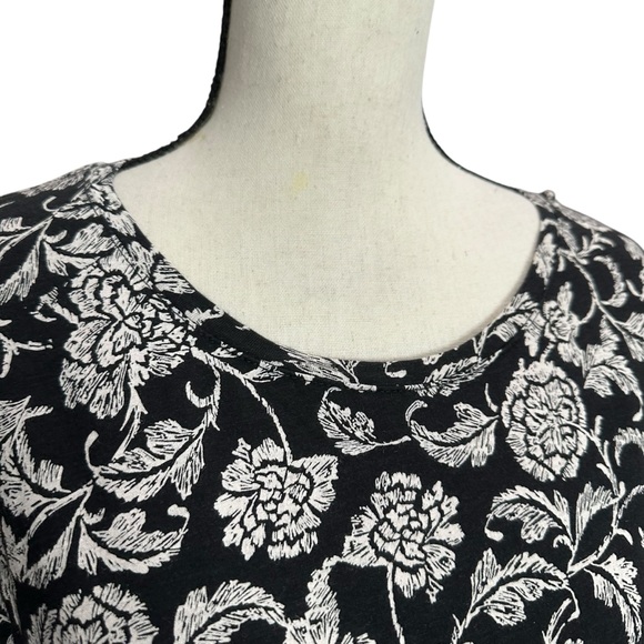 Lucky Brand x4 Blouses 2X Floral Paisley 3/4 Sleeve (phlox) - Picture 3 of 15